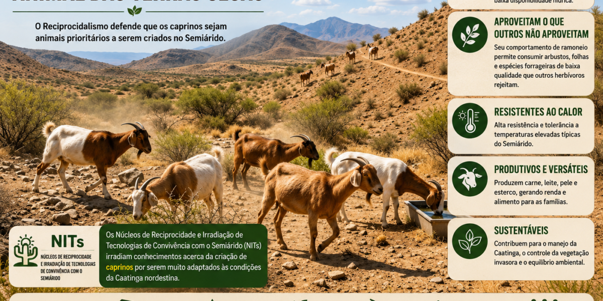 Caprinos – Animais das Terras Secas
