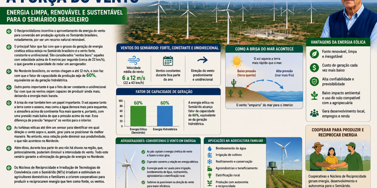 Energia Eólica – Força do Vento
