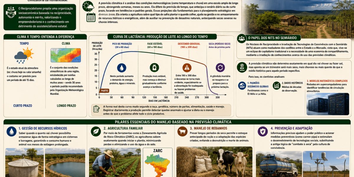Previsão Climática – Do Conhecimento à ação: Planejar hoje para garantir o amanhã no semiárido.