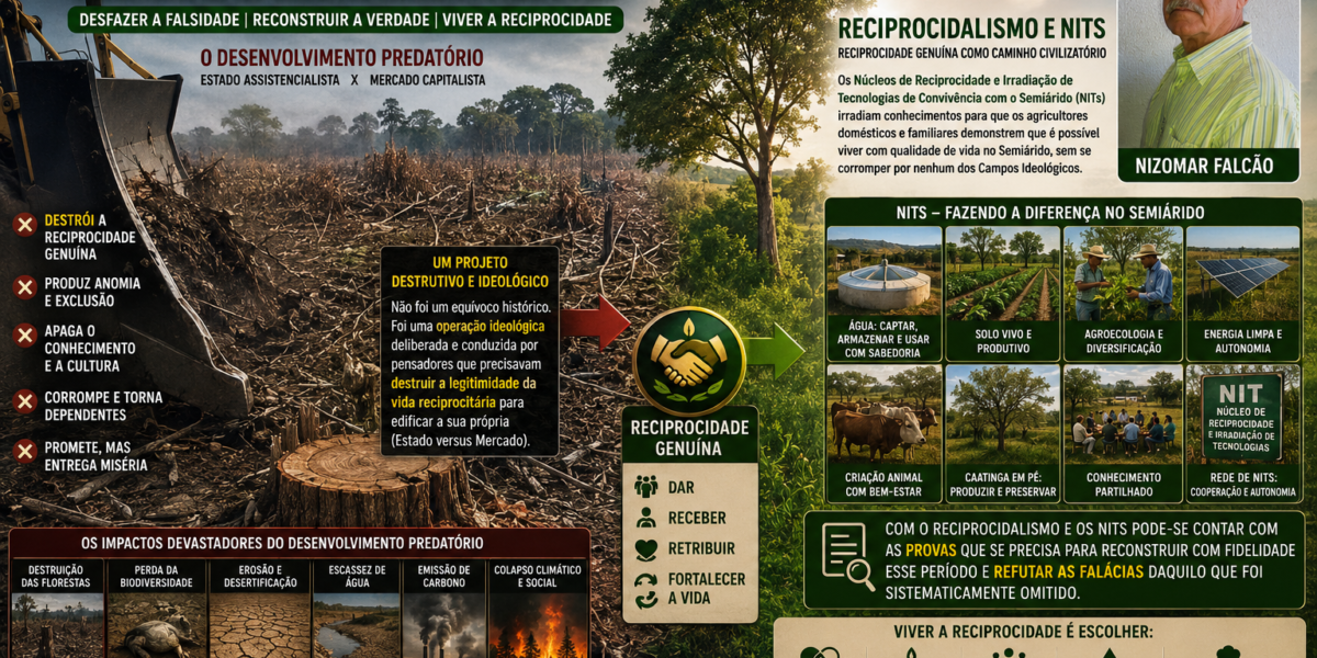 Reciprocidalismo – Alternativa ao Desenvolvimento Predatório