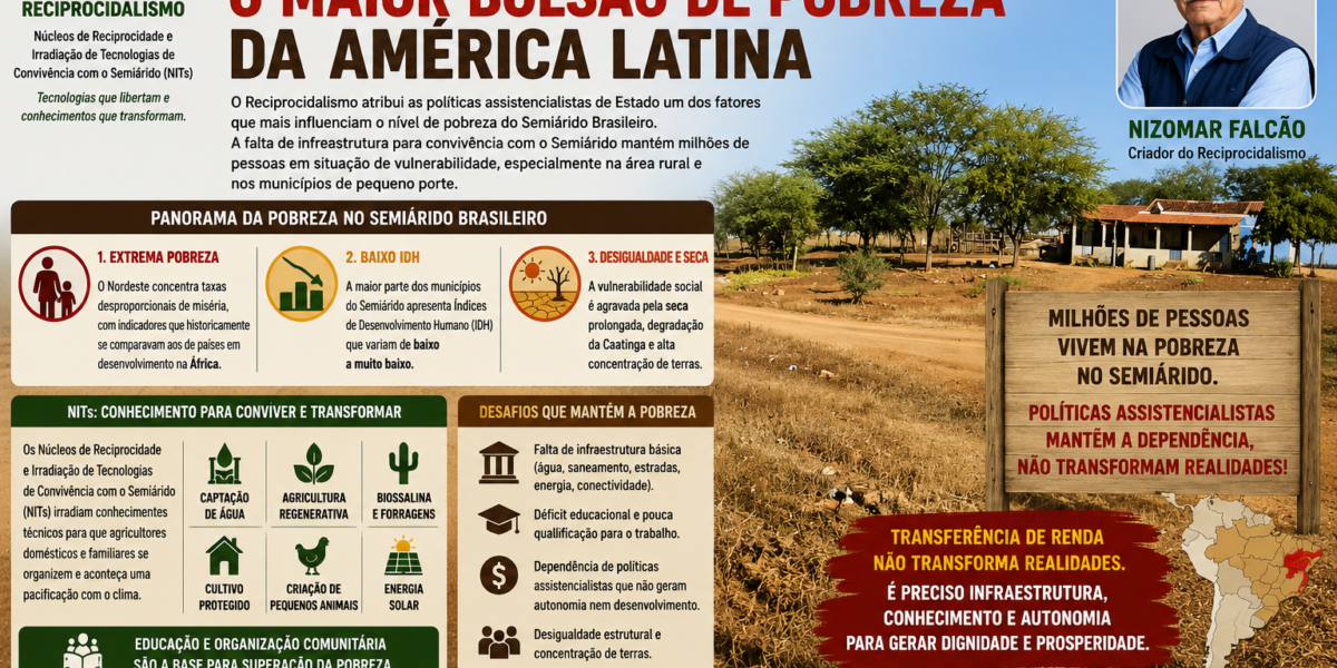Semiárido Brasileiro – Maior Bolsão de Pobreza da América Latina
