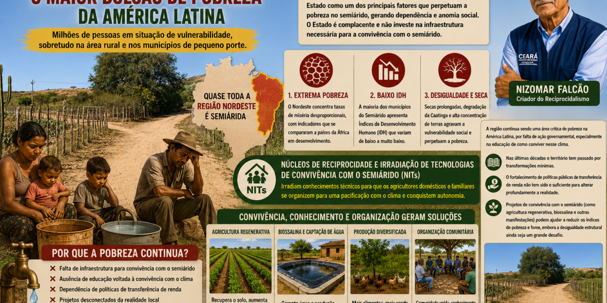 Semiárido Brasileiro – Maior Bolsão de Pobreza da América Latina