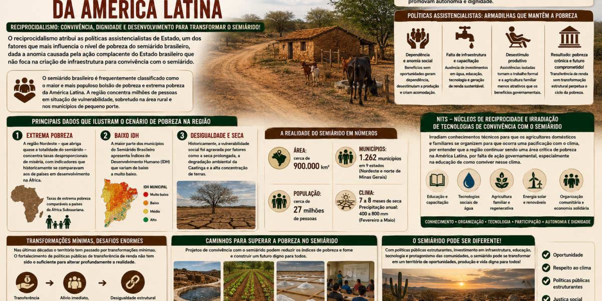 Semiárido Brasileiro – Maior Bolsão de Pobreza da América Latina