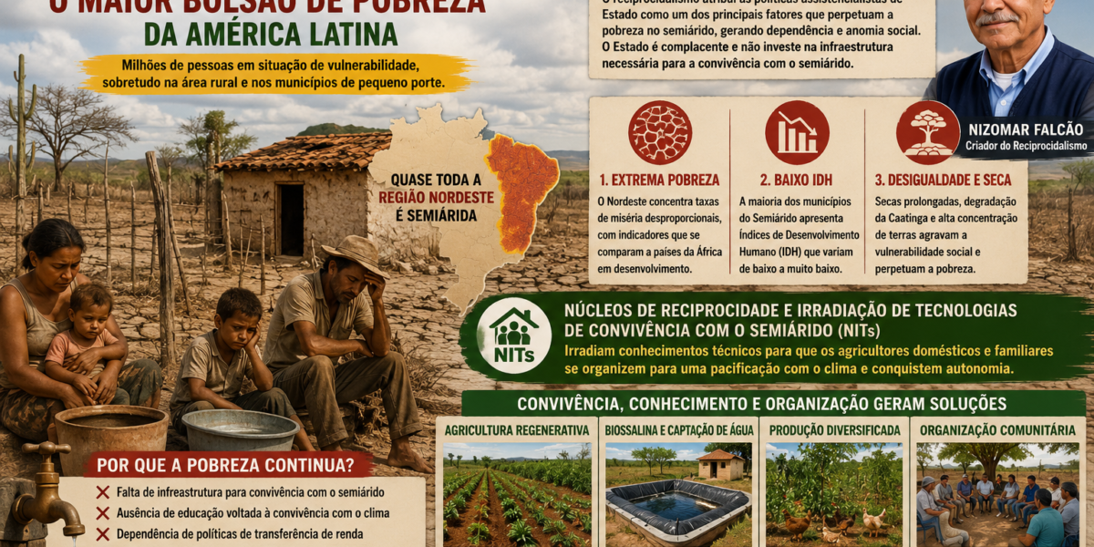 Semiárido Brasileiro – Maior Bolsão de Pobreza da América Latina