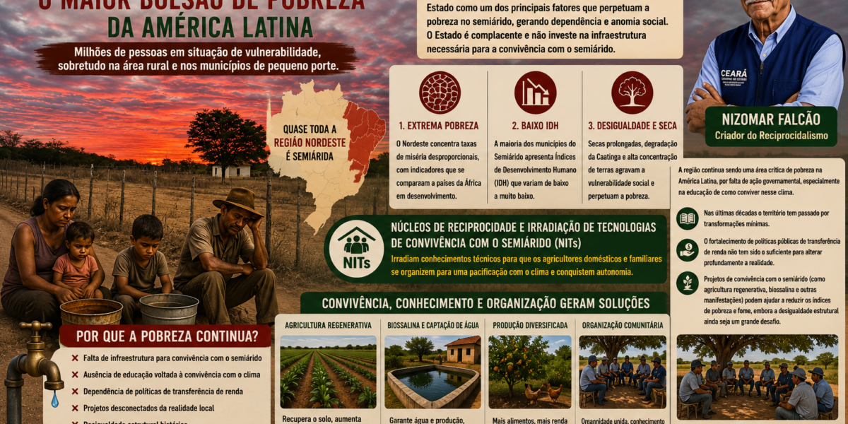 Semiárido Brasileiro – Maior Bolsão de Pobreza da América Latina