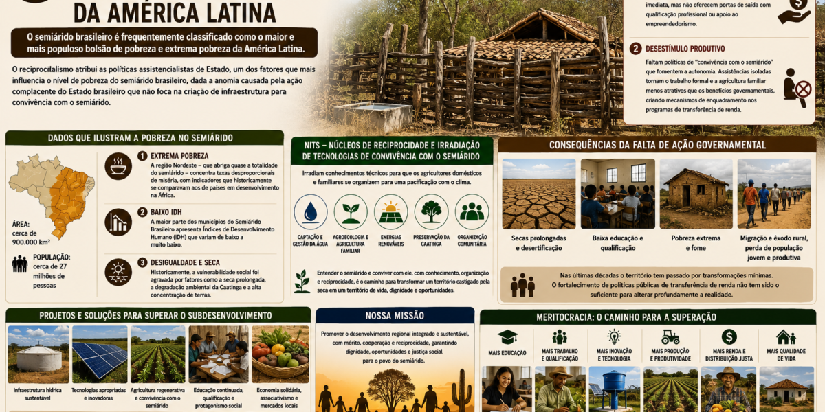 Semiárido Brasileiro – Maior Bolsão de Pobreza da América Latina
