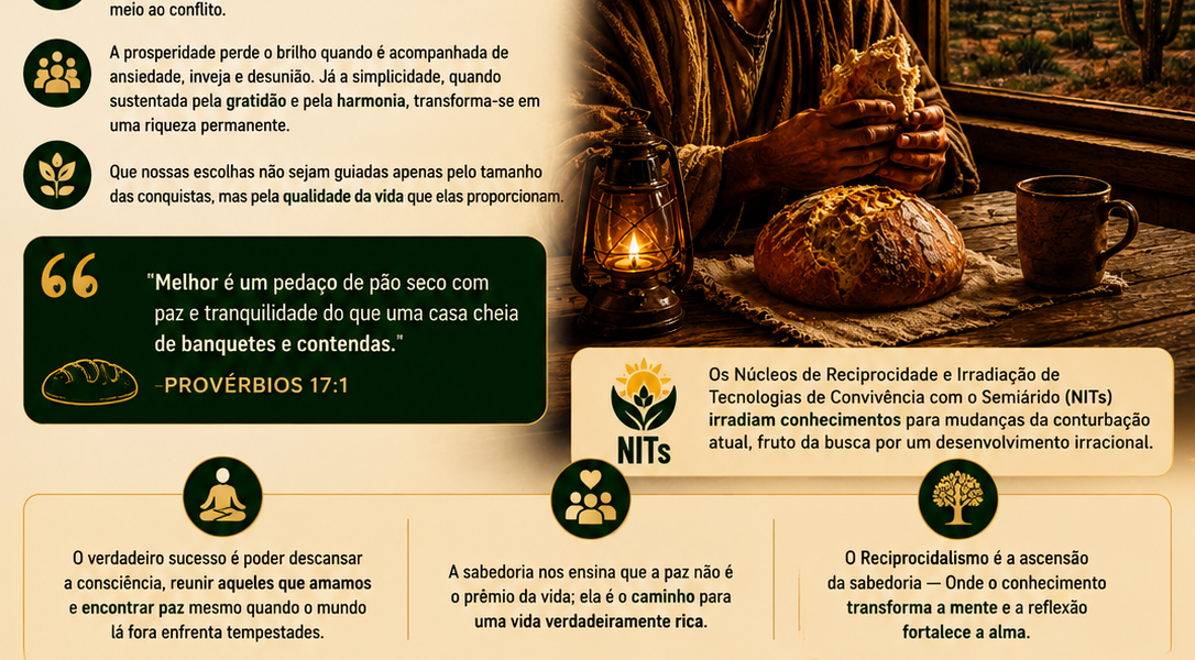 Reciprocidalismo – Tranquilidade do Caminho