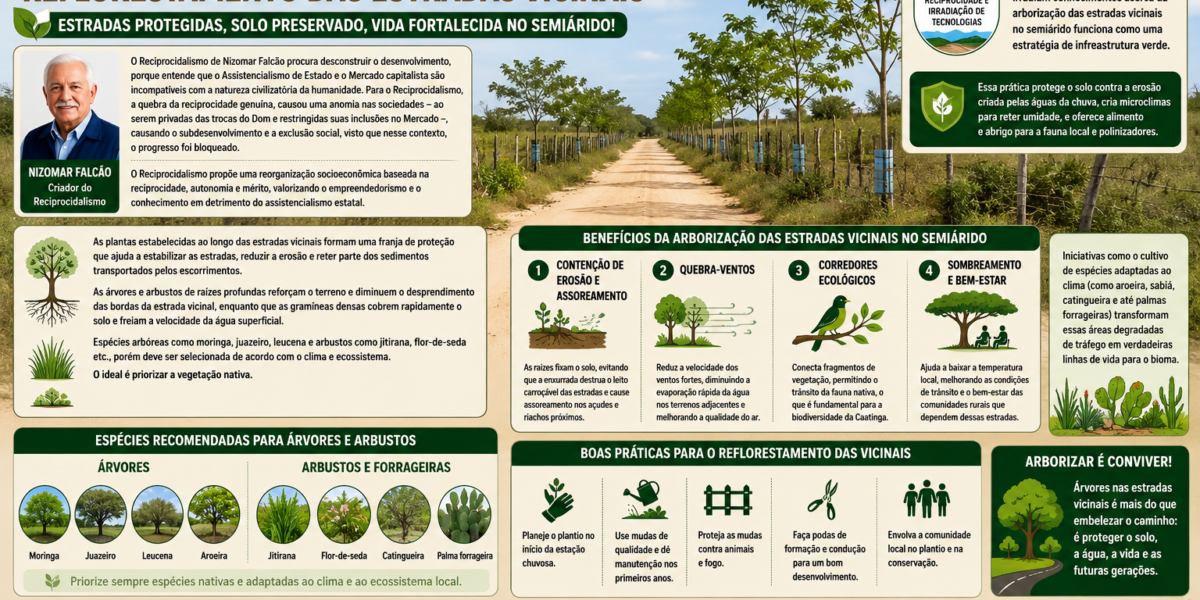 Árvores no Caminho – Reflorestamento das Estradas Vicinais