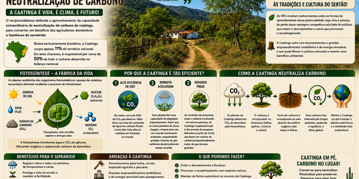 Caatinga – Neutralização de Carbono