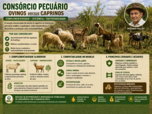 Consórcio Pecuário – Ovinos versus Caprinos