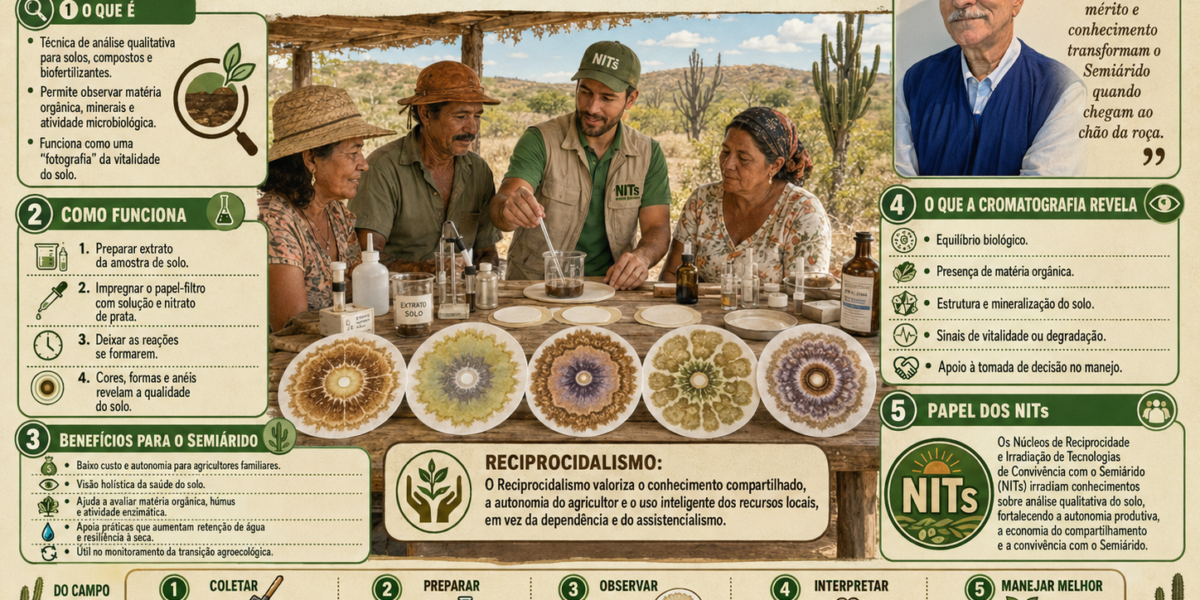 Cromatografia de Pfeiffer – Análise Qualitativa