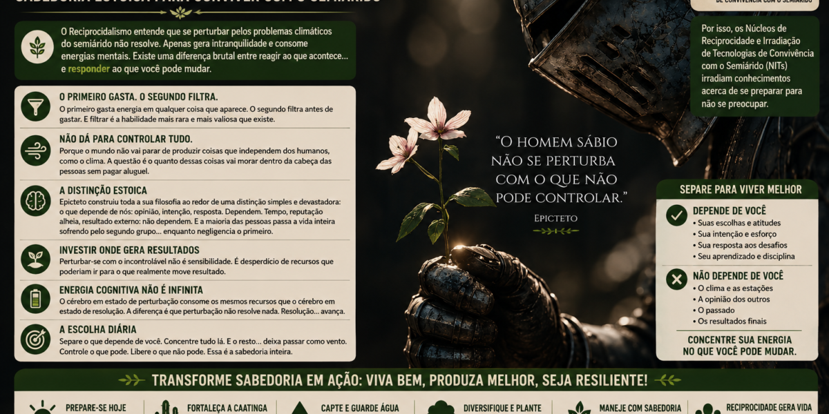 Foco no que depende de você