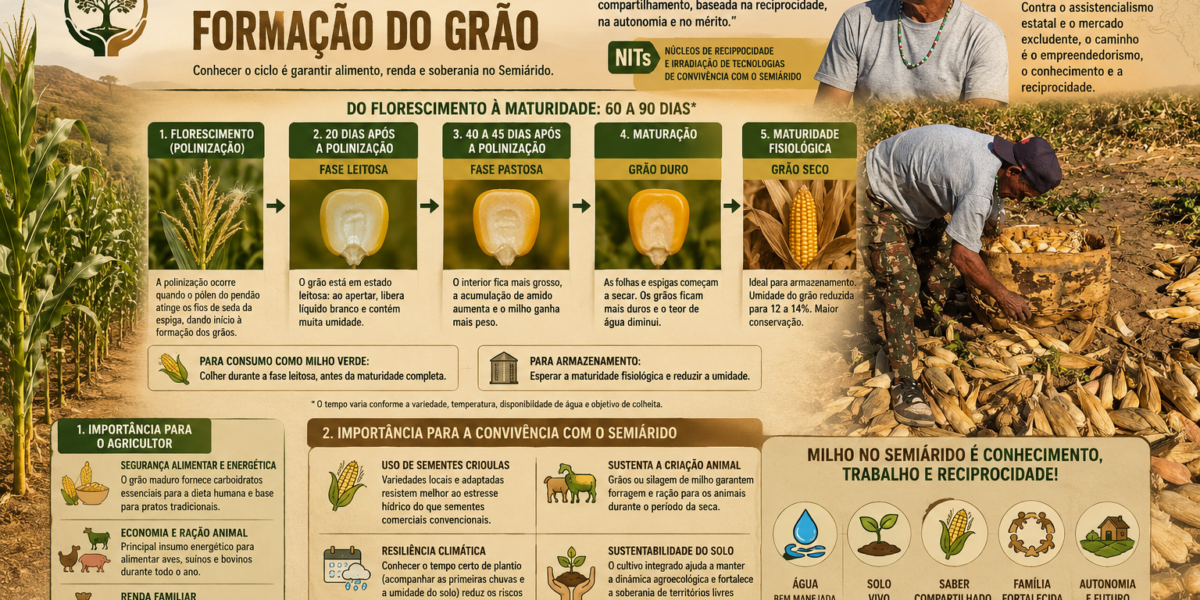 Milho – Formação do Grão