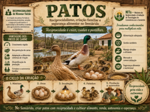 Patos – Reciprocidalismo, Criação Familiar e Segurança Alimentar no Semiárido