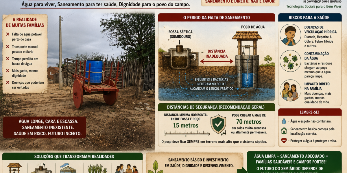 Pobreza e Falta de Saneamento Básico no Meio Rural Nordestino
