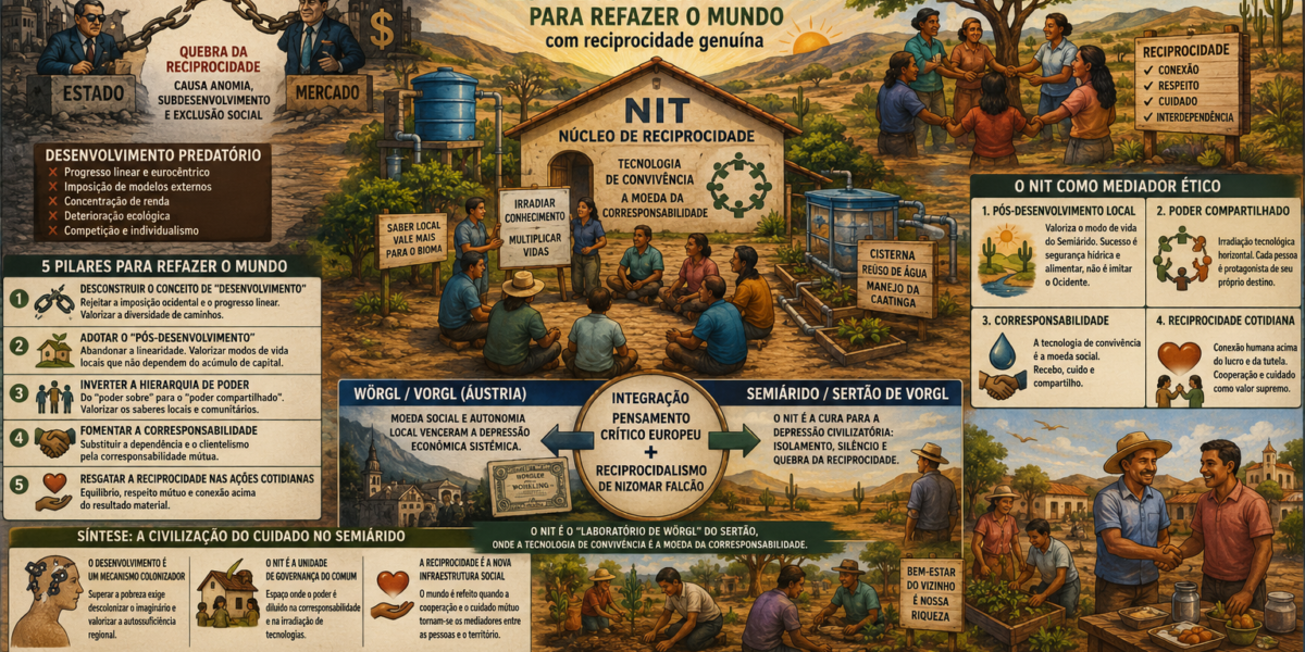 Reciprocidalismo – Desfazer o Desenvolvimento para Refazer o Mundo com reciprocidade genuína