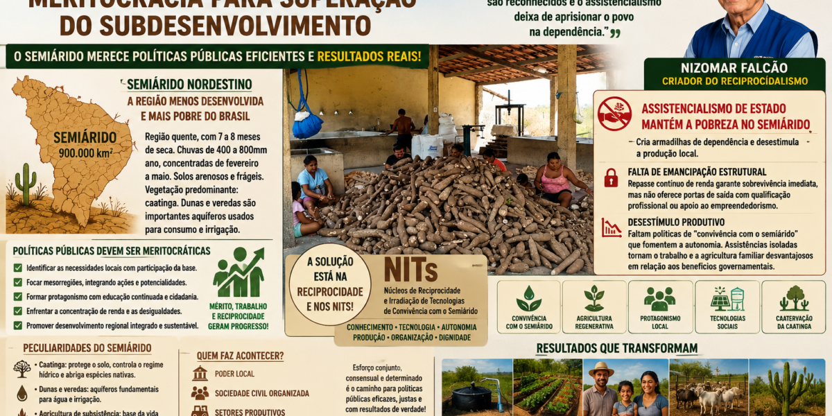 Reciprocidalismo – Meritocracia para Superação do Subdesenvolvimento