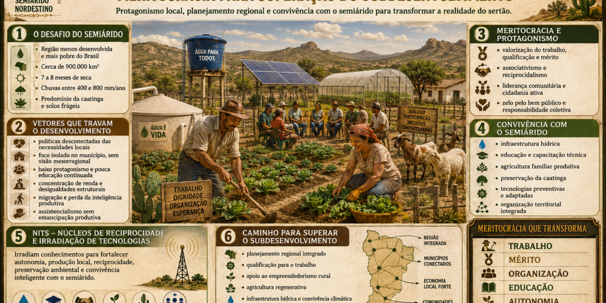 Reciprocidalismo – Meritocracia para superação do Subdesenvolvimento