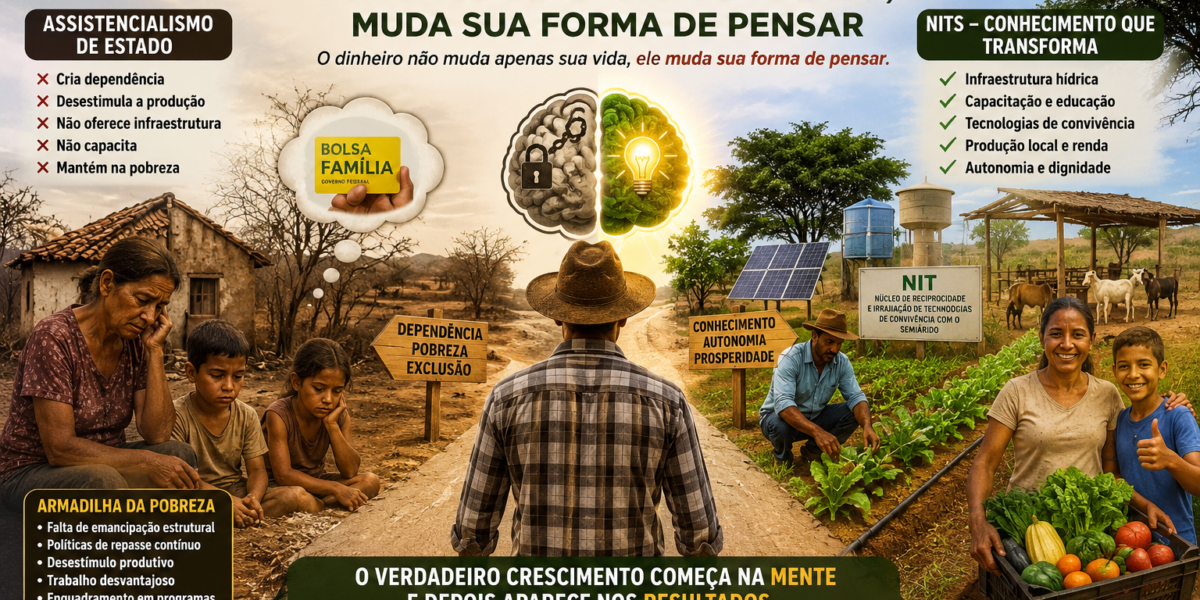 Reciprocidalismo – O Assistencialismo de Estado, muda sua Forma de Pensar