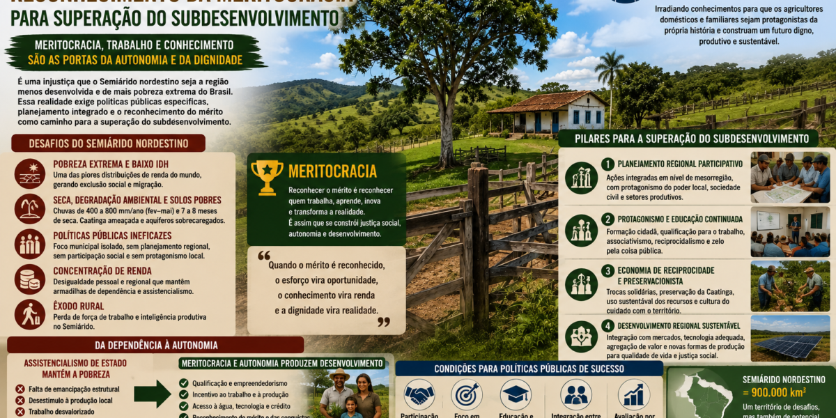 Reciprocidalismo – Reconhecimento da Meritocracia para Superação do Subdesenvolvimento