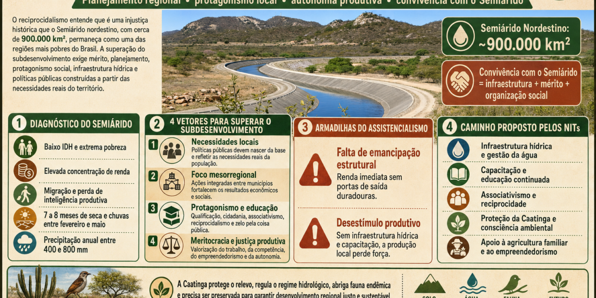 Reciprocidalismo – Reconhecimento da Meritocracia para Superação do Subdesenvolvimento