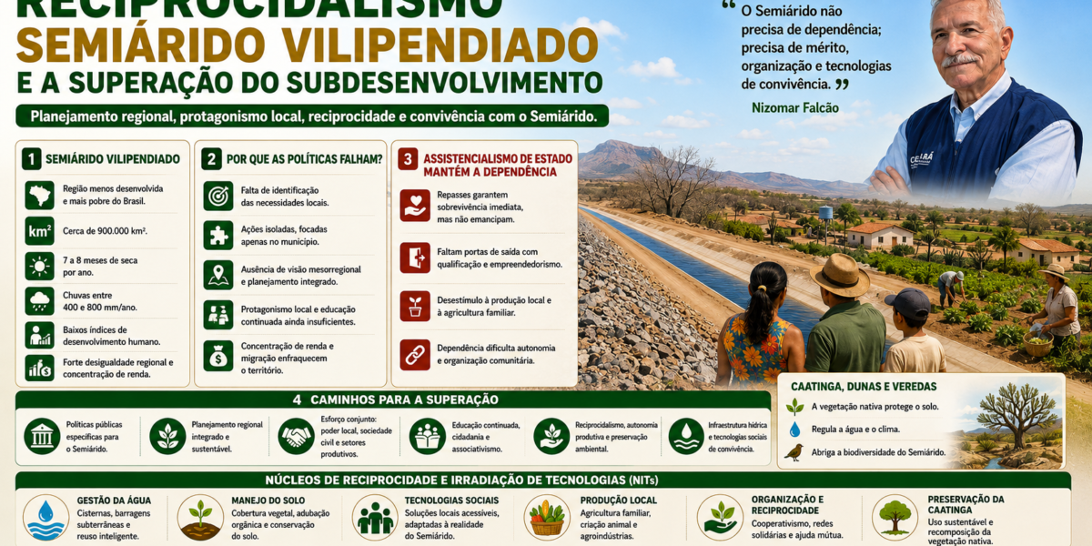 Reciprocidalismo – Semiárido Vilipendiado e a Superação do Subdesenvolvimento