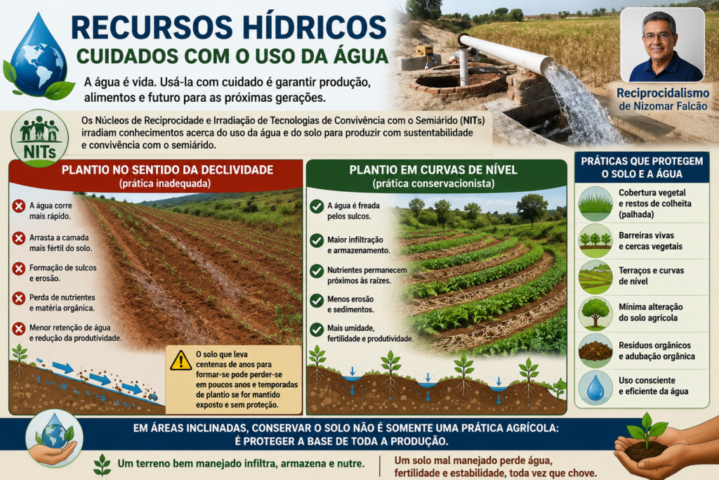 Recursos Hídricos – Cuidados com o uso da Água