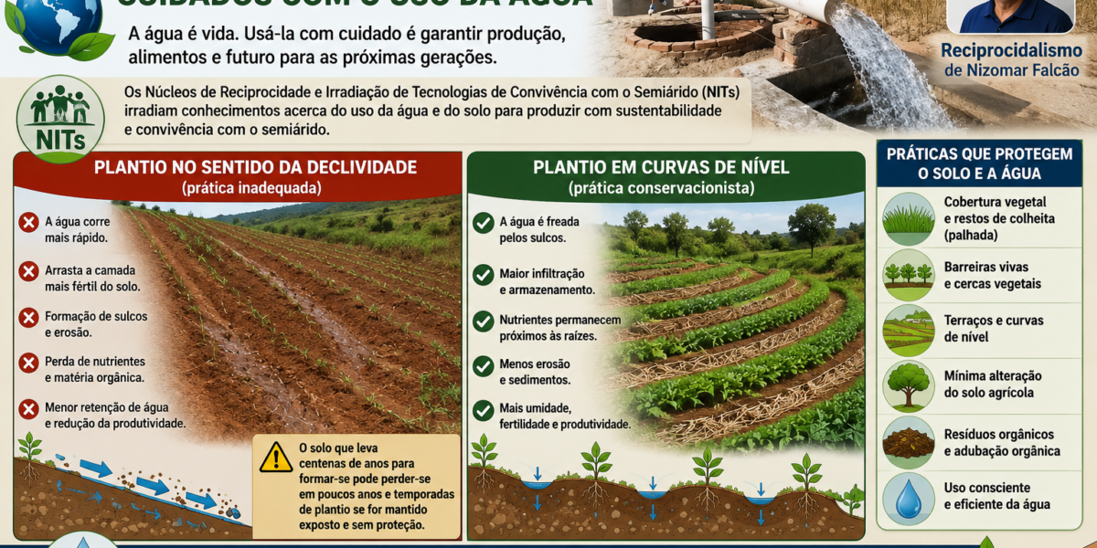 Recursos Hídricos – Cuidados com o uso da Água