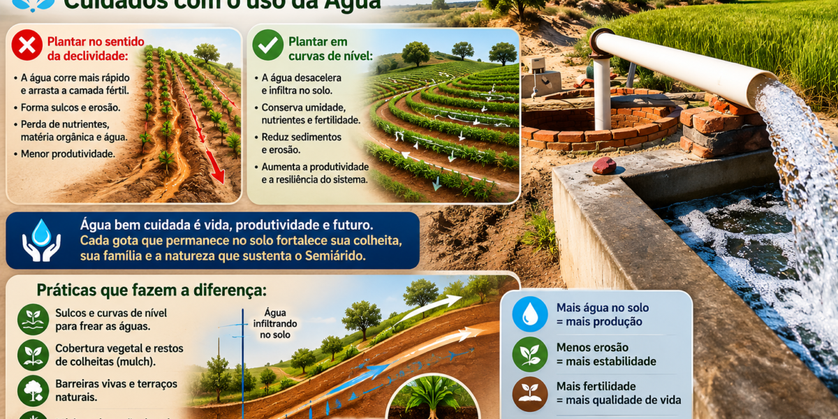 Recursos Hídricos – Cuidados com o uso da Água
