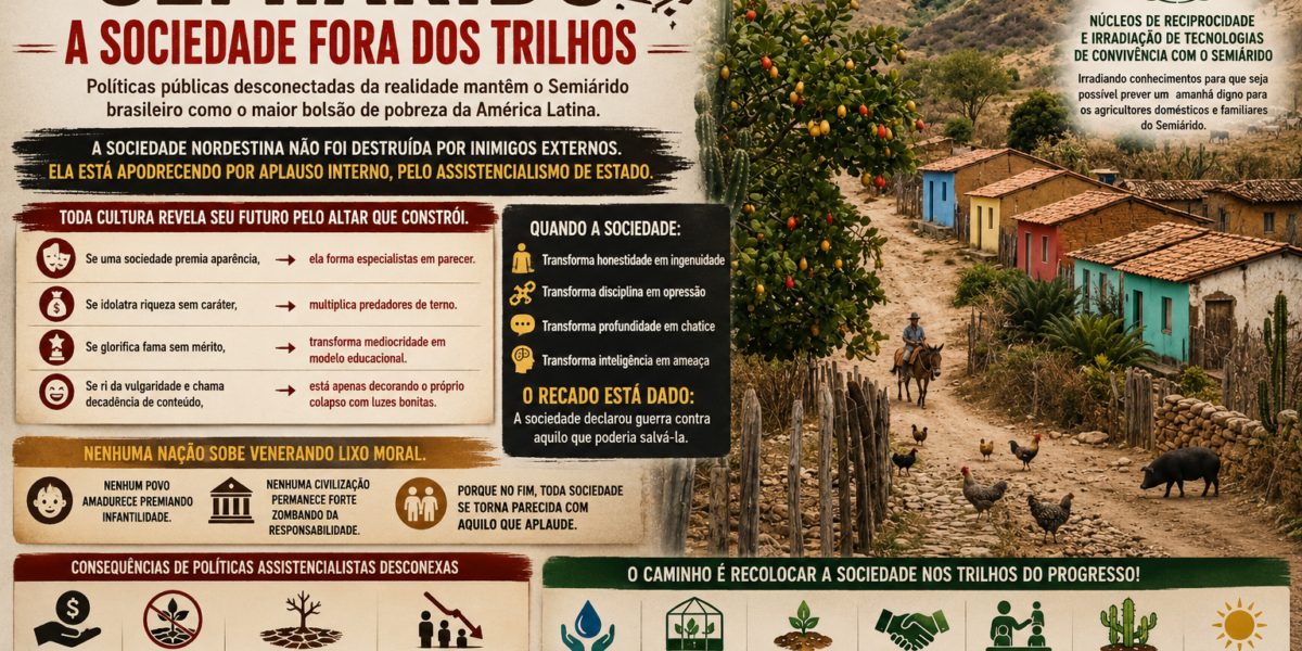Semiárido – A Sociedade Fora dos Trilhos