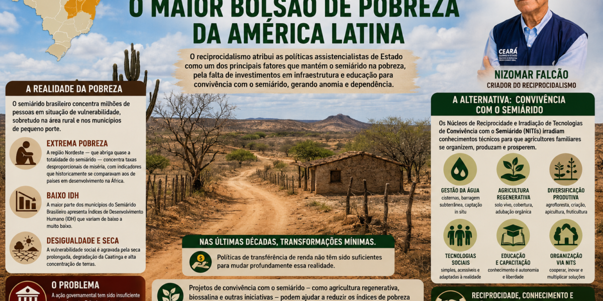 Semiárido Brasileiro – O Maior Bolsão de Pobreza da Améric Latina