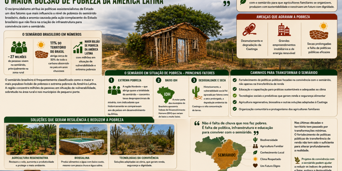 Semiárido Brasileiro – O Maior Bolsão de Pobreza da América Latina