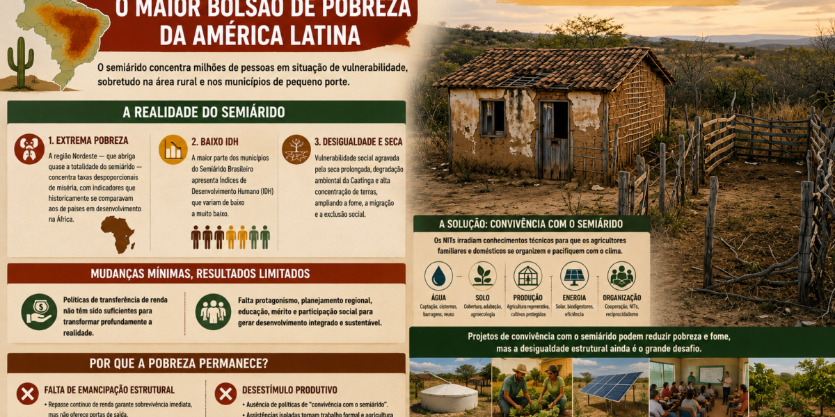 Semiárido Brasileiro – O Maior Bolsão de Pobreza da América Latina