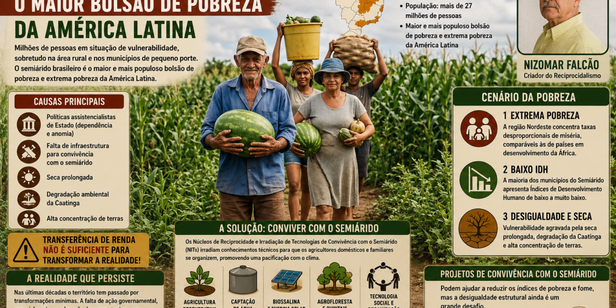 Semiárido Brasileiro – O Maior Bolsão de Pobreza da América Latina