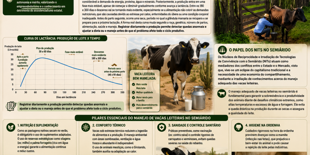 Vaca Leiteira – Produtividade, Manejo e Convivência com o Semiárido