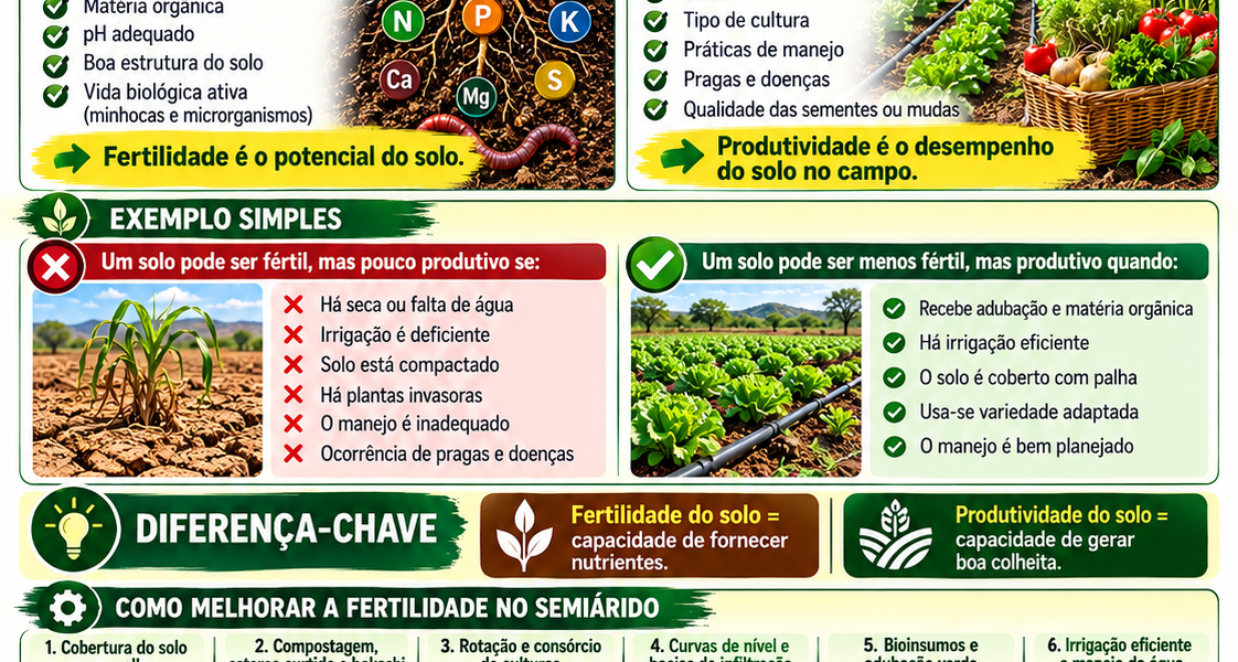 Agricultura – Fertilidade do Solos