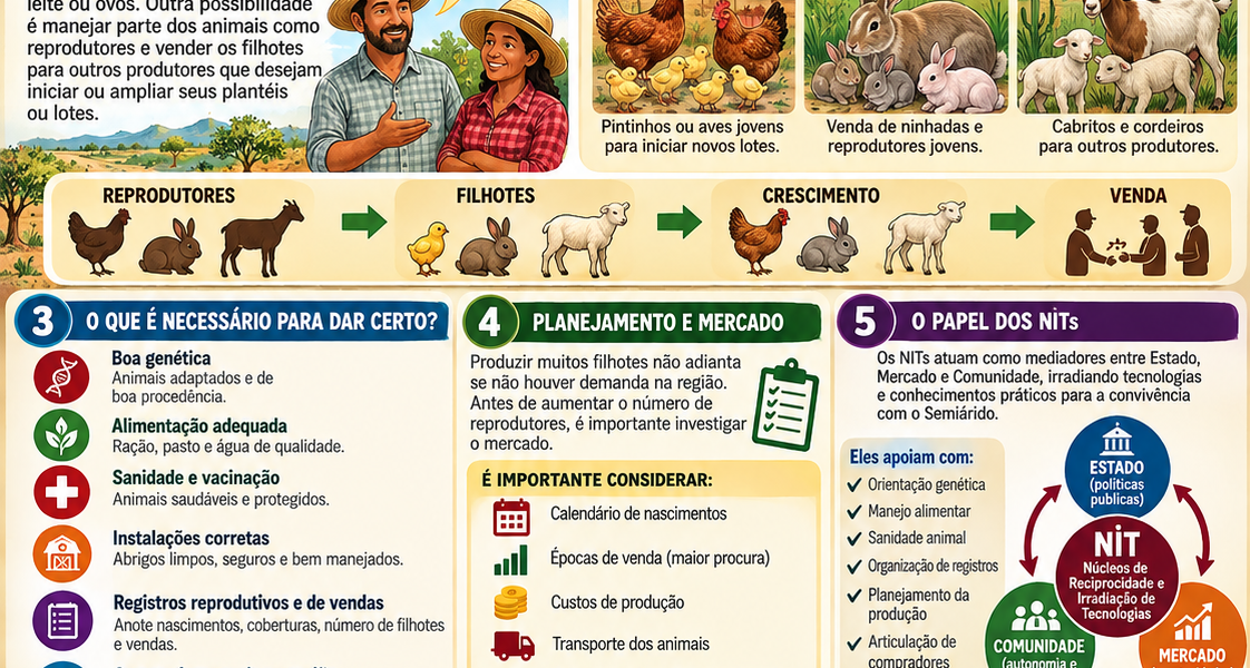 Animais – Comercialização de Filhotes