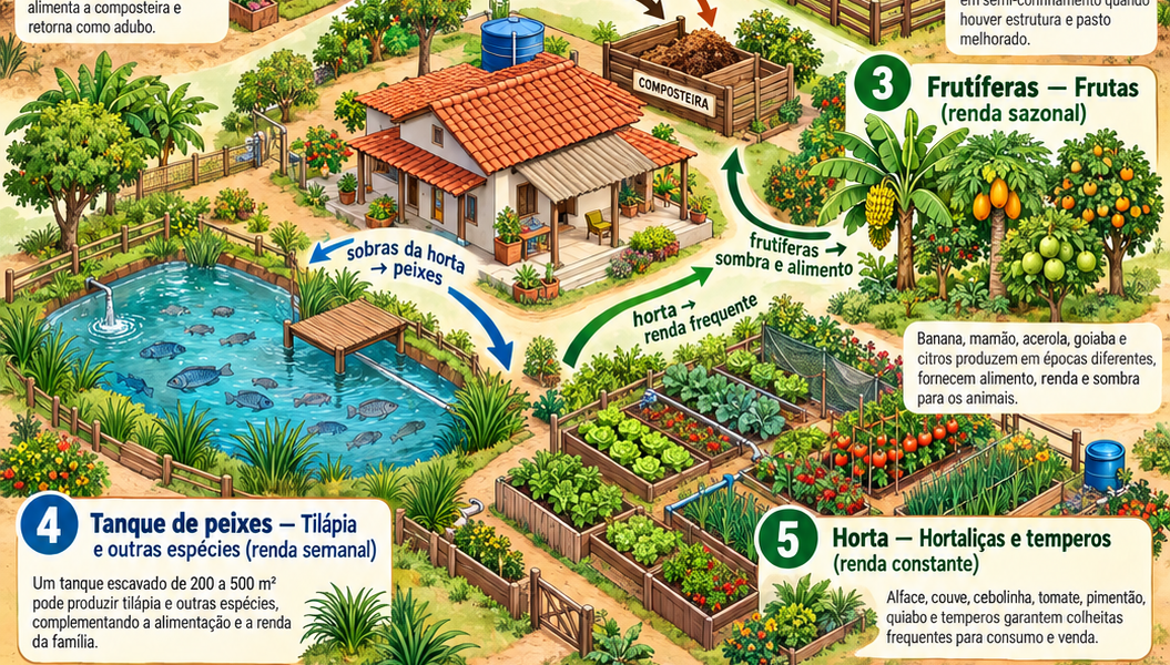 Atividades Rurais – Meio Hectare