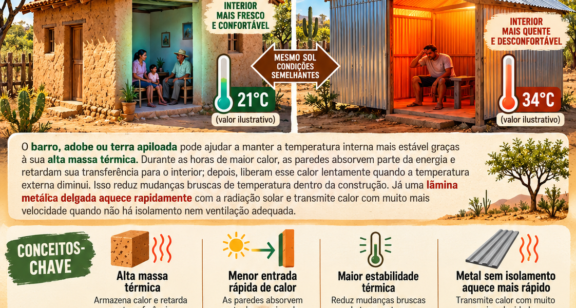 Barro – Regulação da Temperatura Ambiental