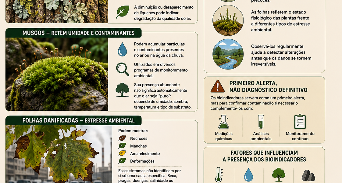 Bioindicadores – Sinais vivos que Falam do Ambiente