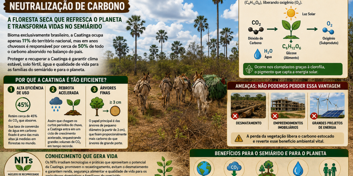 Caatinga – Neutralização de Carbono