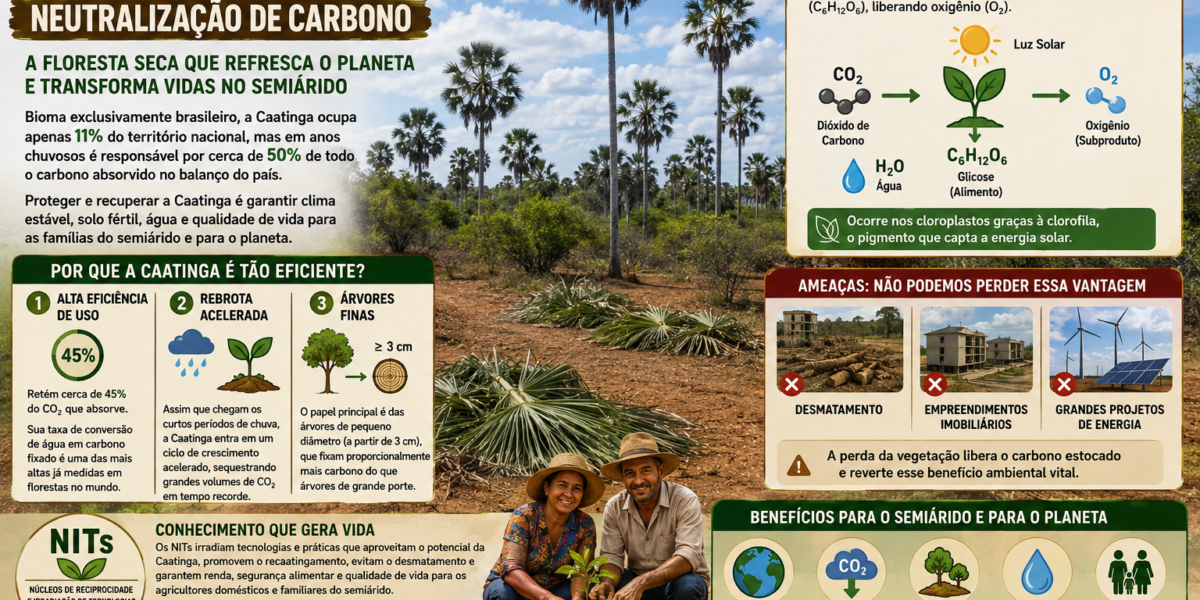Caatinga – Neutralização de Carbono