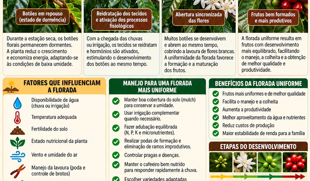 Cafeeiro – Repouso dos Botões Florais