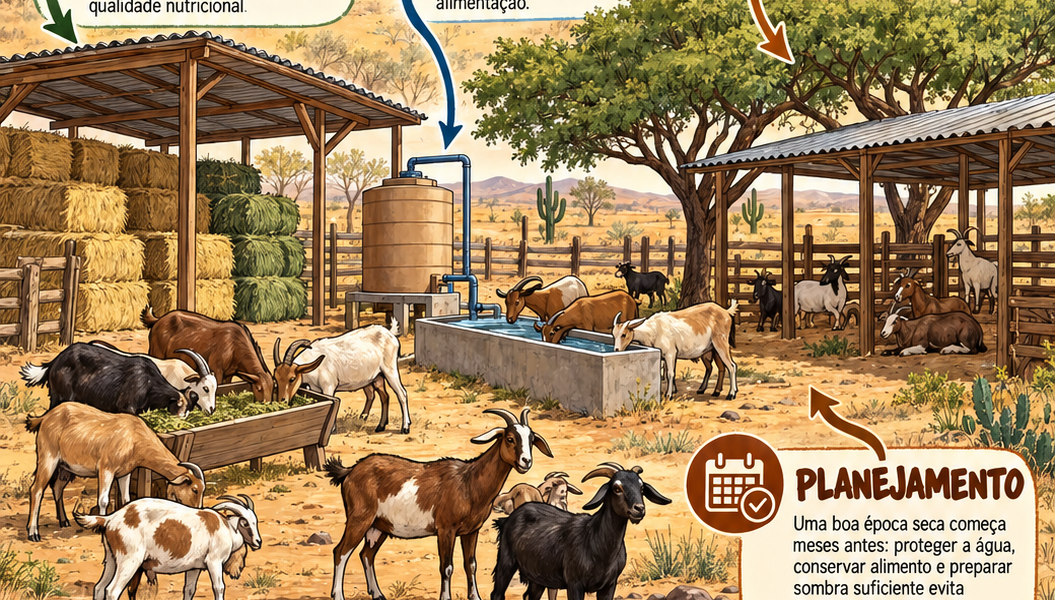 Caprinos – Manejo no Período Seco