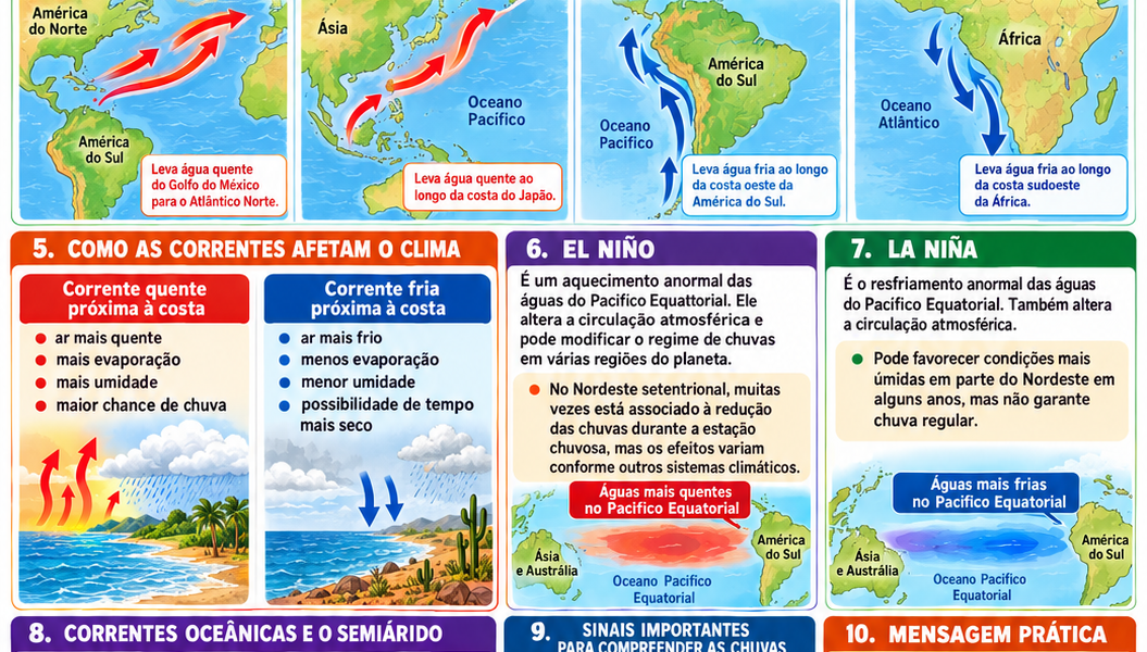 Climatologia – Correntes Oceânicas