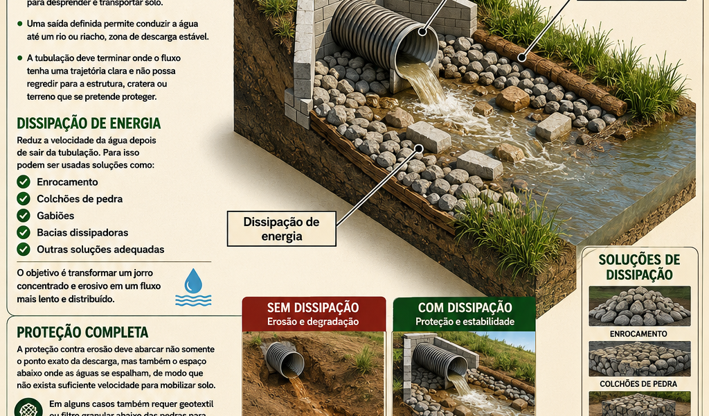 Construções Rurais – Dissipação de Energia