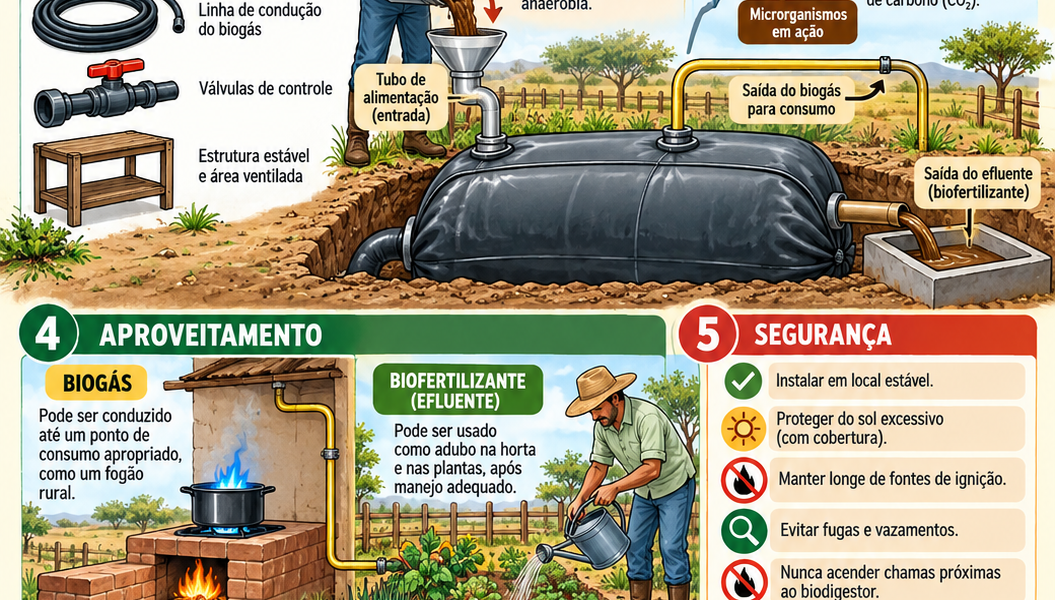 Energias Alternativas – Biodigestor Doméstico