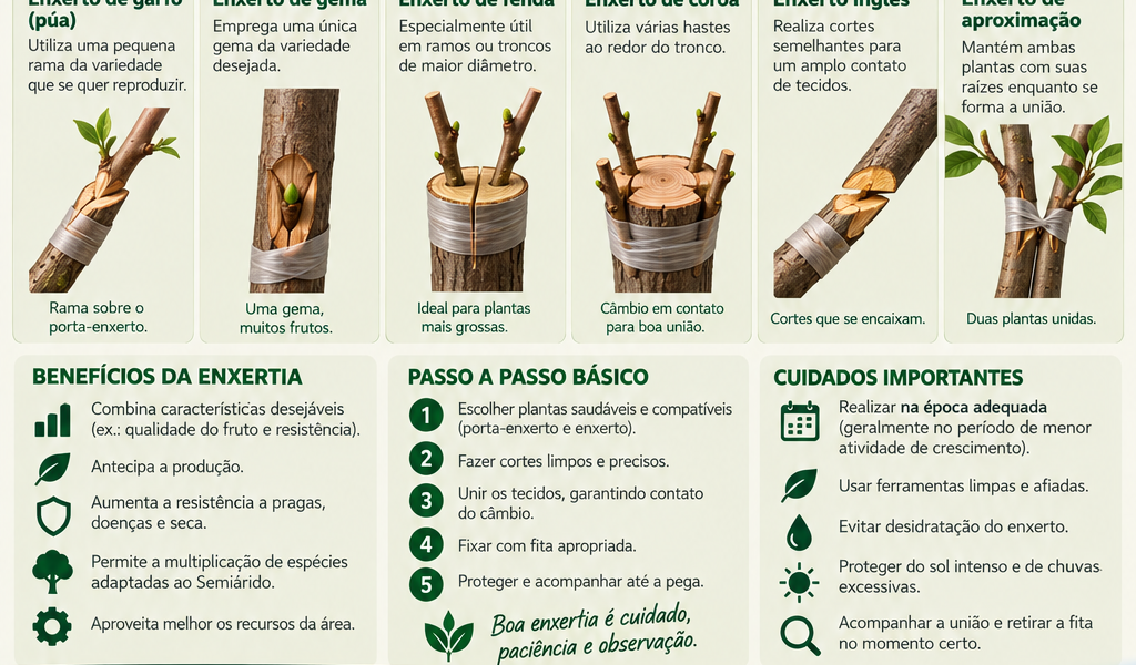 Enxertia – Copatibilização de Tecidos