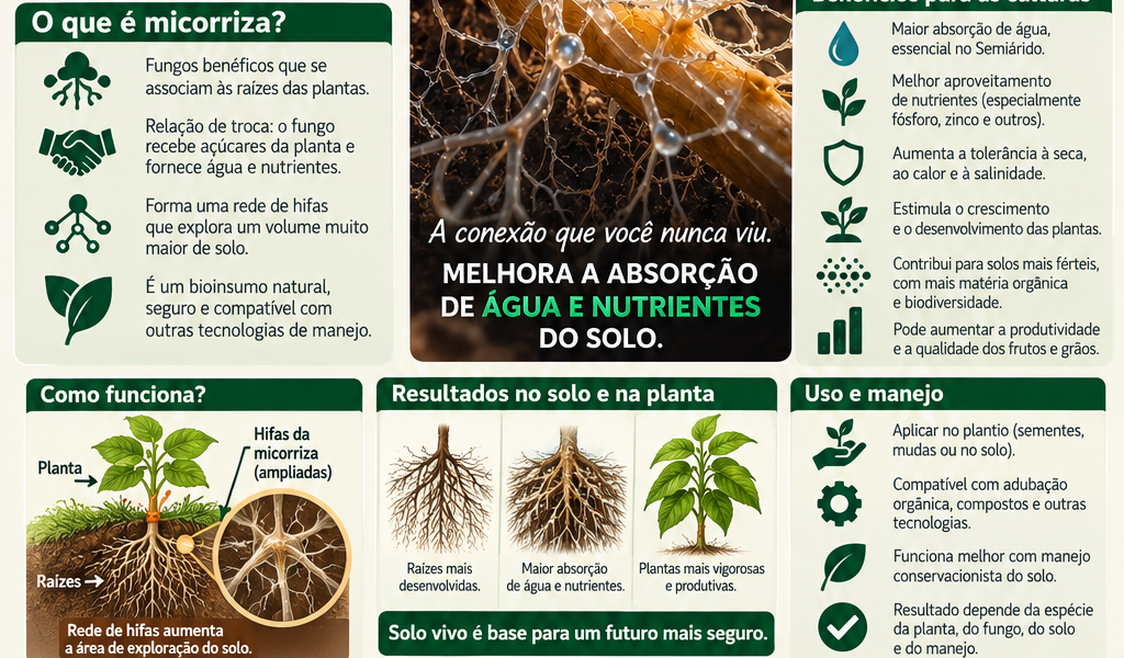Micorriza – Inoculante Microbiano