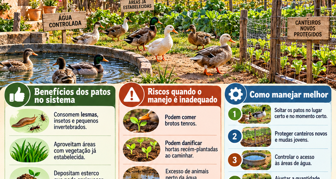 Patos – Manejo inteligente na Criação de Aves no Semiárido